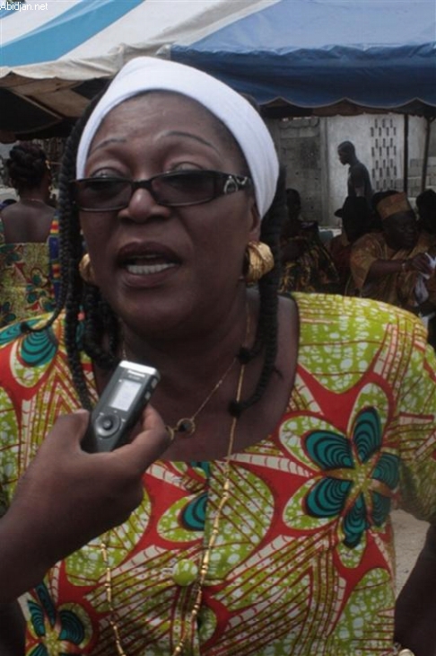 Mme Anne Désirée Ouloto (porte-parole d’Ado) : 